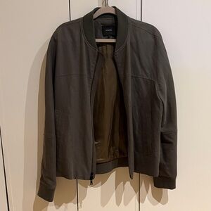 Vince Olive Green Bomber Jacket